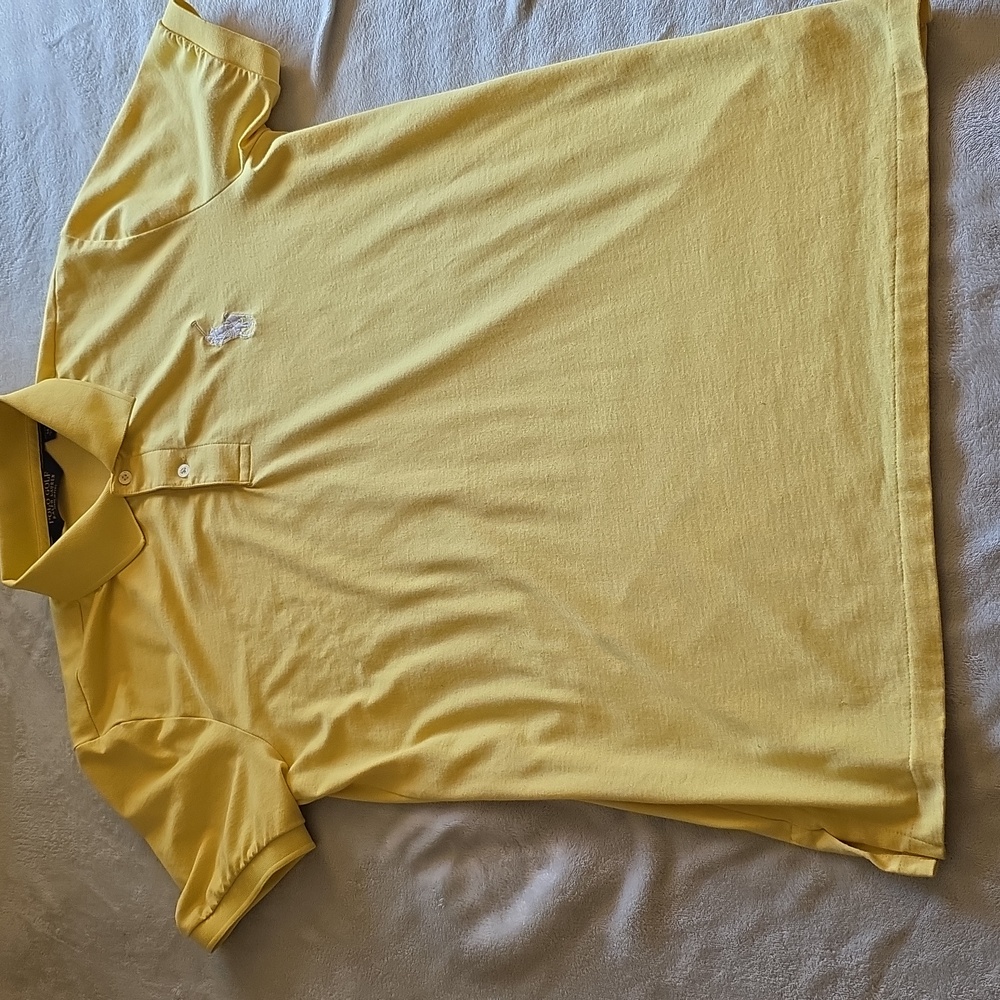 Ralph Lauren Polo Golf Men’s Short Sleeve Light Yellow Shirt